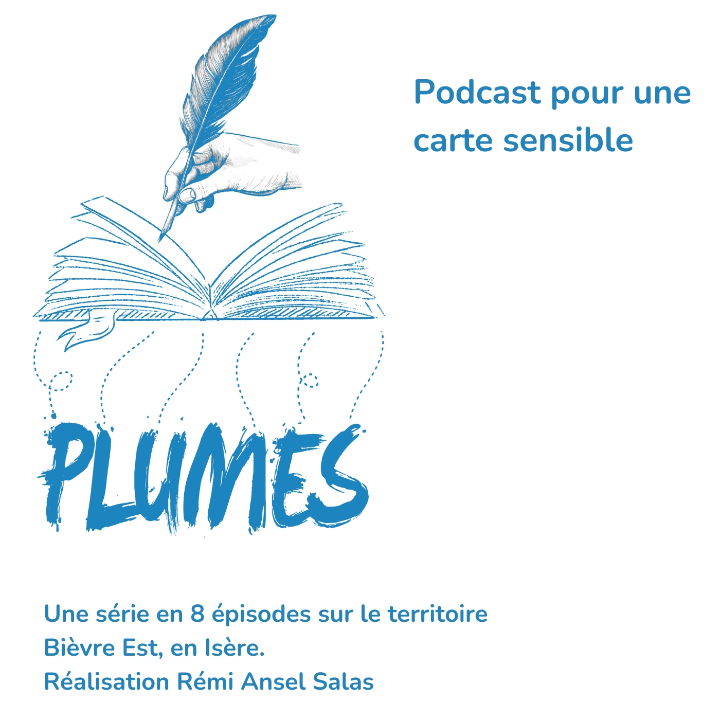 Un podcast à la manière d'une carte sensible.